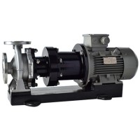 IMC-P不銹鋼磁力泵臥式單級離心泵無泄漏化工流程泵